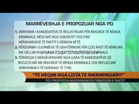 PD: Të heqim nga lista të inkriminuarit - Top Channel Albania - News - Lajme