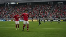 FIFA 16 football boneco de plástico com cor  lutador das lamas até marcar golos bonitos