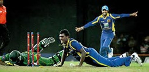 Thisara Perera Hat-Trick + Brilliant Run Out Pakistani batsman 2012