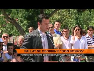 Pallat në oborrin e "Don Boskos" - Top Channel Albania - News - Lajme