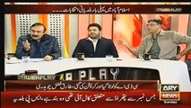 Arshad Sharif Badly Traps PMLN's Fazal Chaudhry in a Live Show