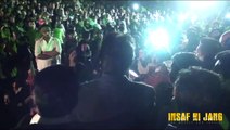 PTI Umer Dar addressing crowd at Jalsa in UC Kundan Sayan ‪