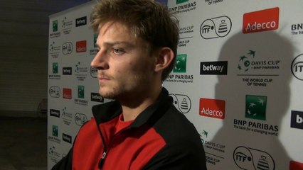 David Goffin: "Le score ne reflète pas la rencontre"