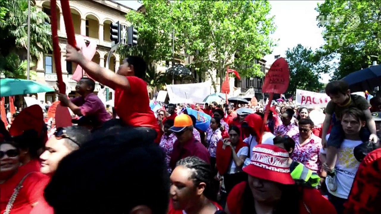Weltweite Demonstrationen gegen den Klimawandel