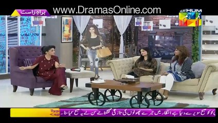 Sanam Jung Telling How Lens Can Be Dangerous For Human Eye