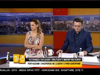 7pa5 - Shqiperia ne Lojrat e para Europiane - 5 Qershor 2015 - Show - Vizion Plus