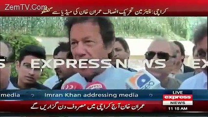Imran Khan Media Talk after Meeting Wasim Akram and Shares Why he Left Rally Last Night