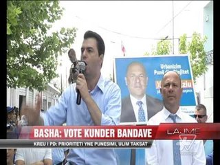 Basha: Votë kundër bandave - News, Lajme - Vizion Plus