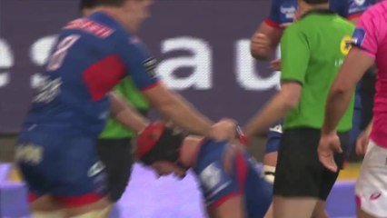 TOP 14 -  Grenoble – Paris : 19-21 - ESSAI Peter KIMLIN (FCG) - Saison 2015/2016