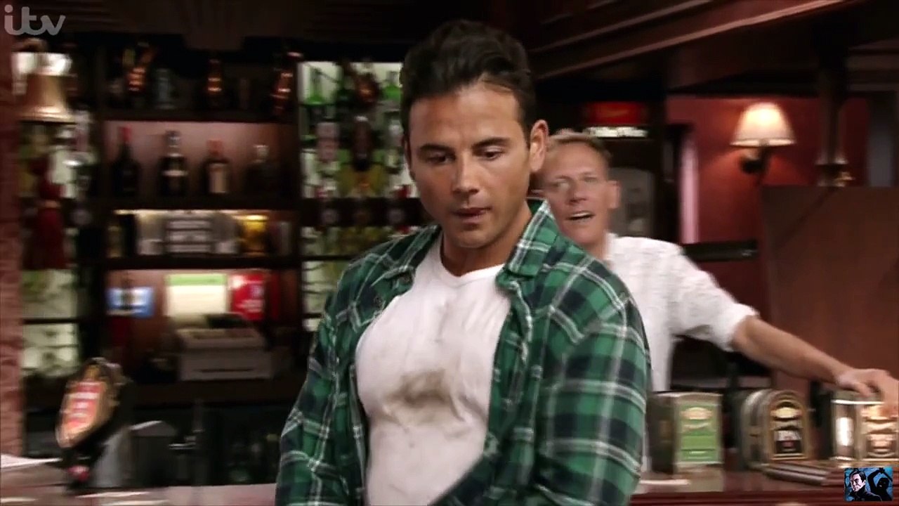 Coronation Street - Jason Chucks A Drink At Callum