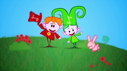 Baby U, мультики для самых маленьких, Лошадка Радуга цвета для детей Красный