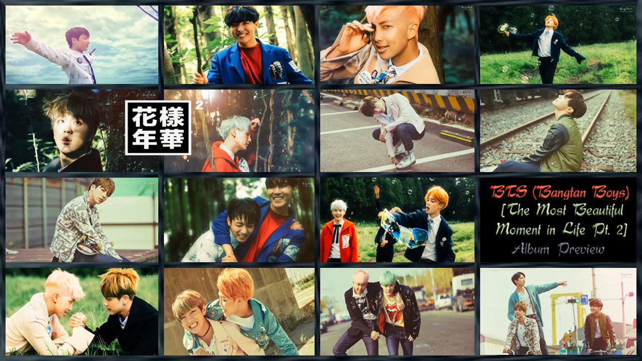 BTS (Bangtan Boys) Album Preview [The Most Beautiful Moment in Life Pt. 2] k-pop [german Sun]