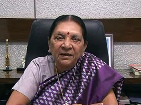 Gandhinagar Gujarat CM appeals for peaceful voting in swaraj polls