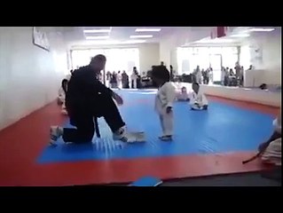 Super Cute   Funny Karate Kid ! Watch till the End !!