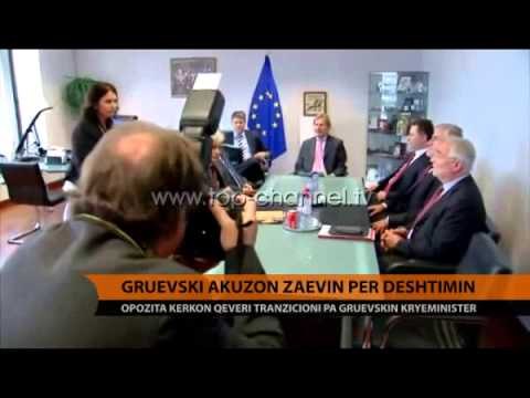 Gruevski fajëson Zaev për dështimin - Top Channel Albania - News - Lajme