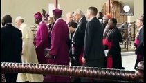 ادای احترام پاپ به کشته شدگان قتل عام اوگاندا