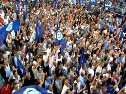 LULZIM BASHA MERR PJESE NE MITINGUN PERMBYLLES SE FUSHATES SE MALESISE SE MADHE LAJM