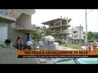 Nis faza e legalizimeve të reja - Top Channel Albania - News - Lajme