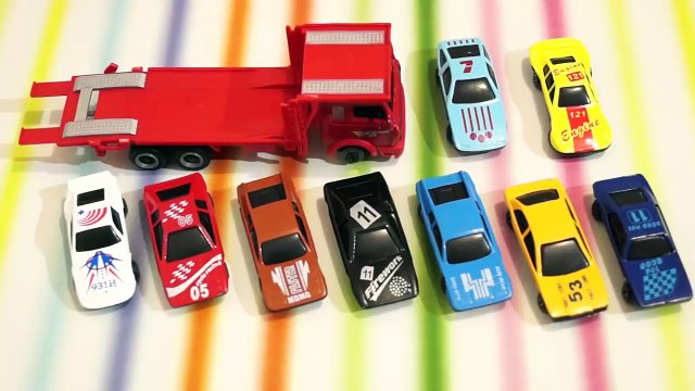 Cars Cartoon Car For Kids. A Lot of Cars Toys for Kids. Evakuator