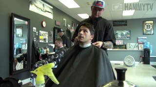 Funny Barber Prank Beard Shave with a DILDO