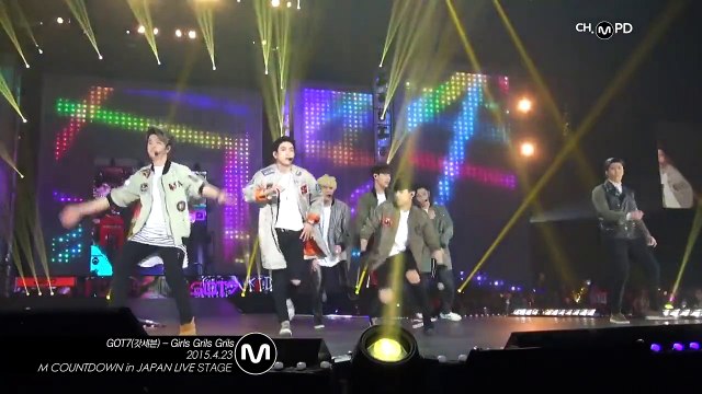 [MPD직캠] 갓세븐 직캠 Girls Girls Girls GOT7 Fancam Mnet MCOUNTDOWN 150423
