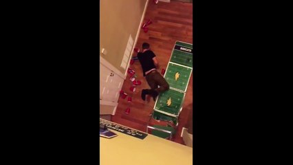 2nd Story Beer Pong Dunk (Original Video)