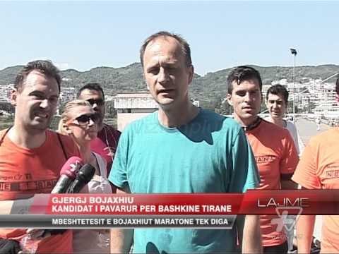 Mbështetësit e Bojaxhiut, maratonë tek diga - News, Lajme - Vizion Plus