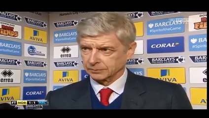 Arsene Wenger Post-Match Interview Reaction on Sanchez Injury 2015
