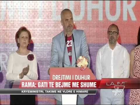 Kryeministri Rama, takime në Vlorë e Himarë - News, Lajme - Vizion Plus