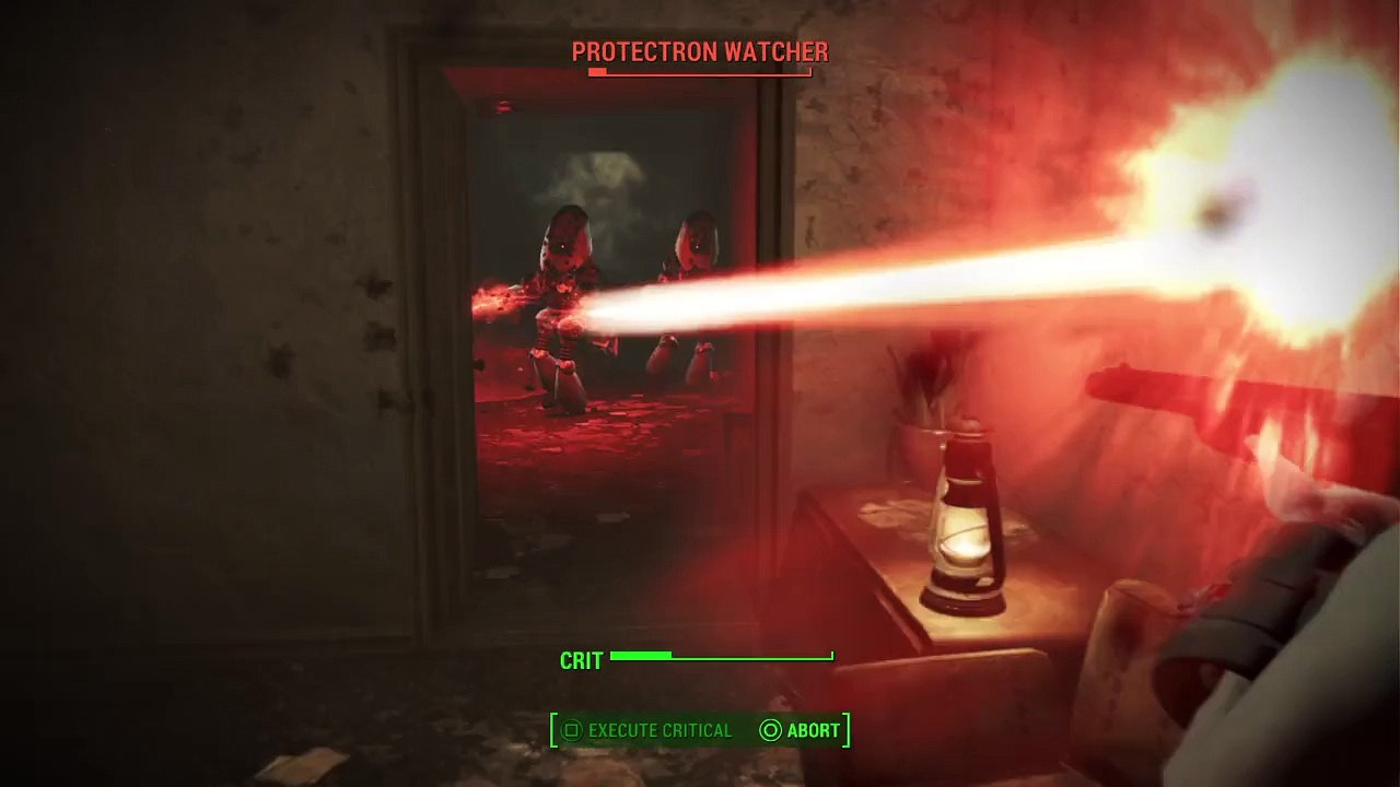 Taking Out Bots and Raiders in Fallout 4