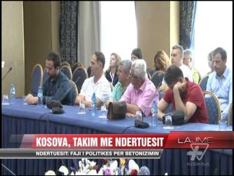 Kosova, takim me ndërtuesit - News, Lajme - Vizion Plus