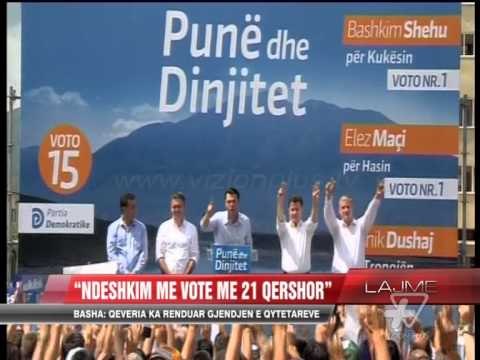 Basha: Qeveria ka rënduar gjendjen e qytetareve - News, Lajme - Vizion Plus
