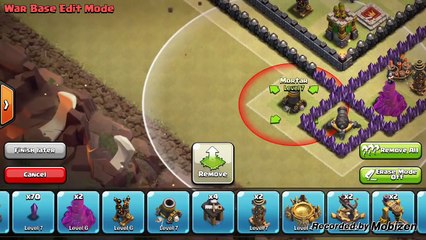 Best Th8 War Base EVER!!! ANTI EVERYTHING. (SpeedBuild)