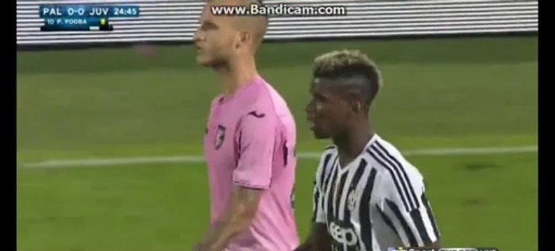Paul Pogba Fantastic GOAL PALERMO VS JUVENTUS 29-11-2015