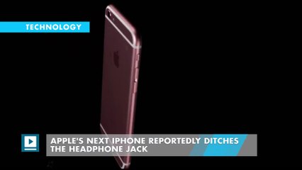 Apple's next iPhone reportedly ditches the headphone jack