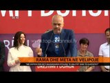 Rama-Meta mbyllin fushatën në Velipojë: Investime madhore - Top Channel Albania - News - Lajme