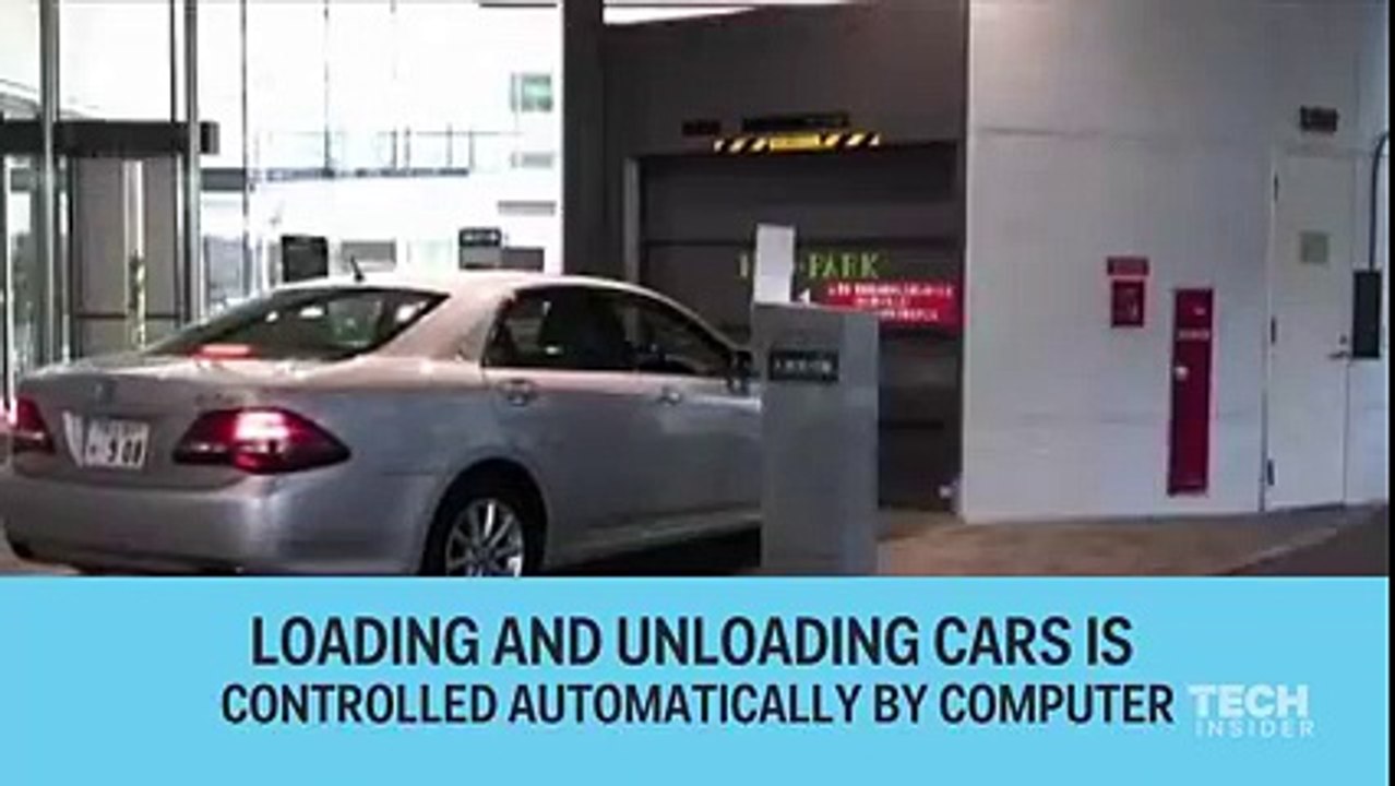 Robot parking garage