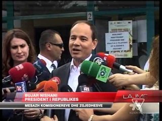Nishani apel komisionerëve dhe zgjedhësve - News, Lajme - Vizion Plus