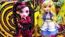 Monster High Sweet Screams Draculaura Ever After High Blondie Lockes Just Sweet Dolls Vide