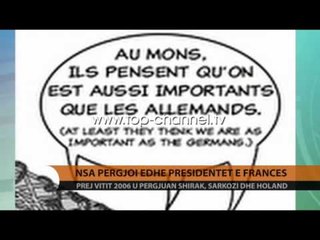 NSA ka përgjuar prej vitit 2006 presidentët e Francës - Top Channel Albania - News - Lajme