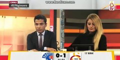 Kasımpaşa 1-1 Galatasaray Gol Anı GS TV Spiker Tepkileri