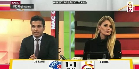 Kasımpaşa 1-2 Galatasaray Gol Anı GS TV Spiker Tepkileri