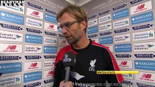 Liverpool 1-0 Swansea - Jürgen Klopp Post Match Interview - Reds Fought For Win