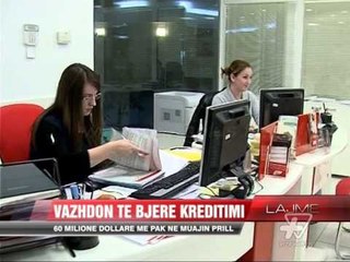 Vazhdon të bjerë kreditimi - News, Lajme - Vizion Plus