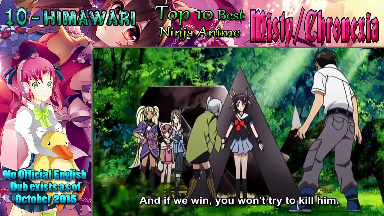 Top 10 Best Ninja Anime EVER