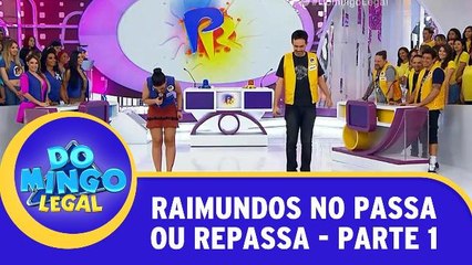 Raimundos no Passa Ou Repassa - Parte 1