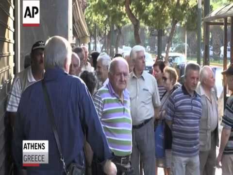 MBYLLEN PER TE PAKTEN NJE JAVE BANKAT GREKE,TERHEQJE DERI NE 60 EURO NE DITE LAJM