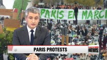 Tens of thousands of people rally for climate action ahead of Paris talks