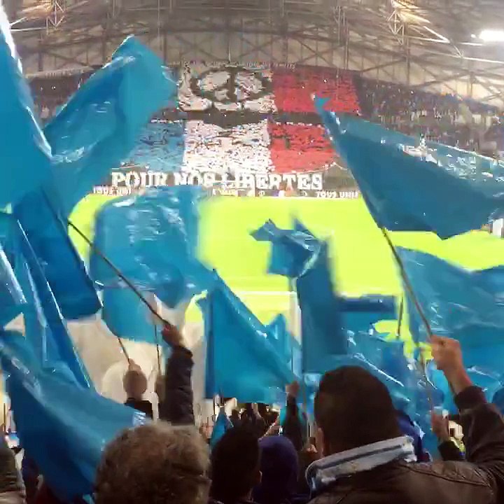 OM/ASM : Le Vélodrome chante la Marseillaise