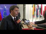 Bruxelles - Vertice Ue - Turchia, incontro Renzi con la stampa (29.11.15)